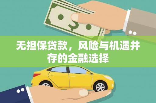 拉萨无担保贷款，风险与机遇并存的金融选择