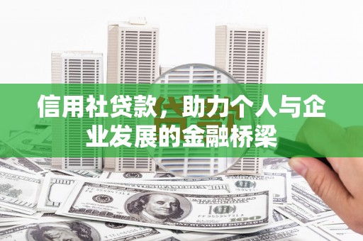 拉萨信用社贷款，助力个人与企业发展的金融桥梁