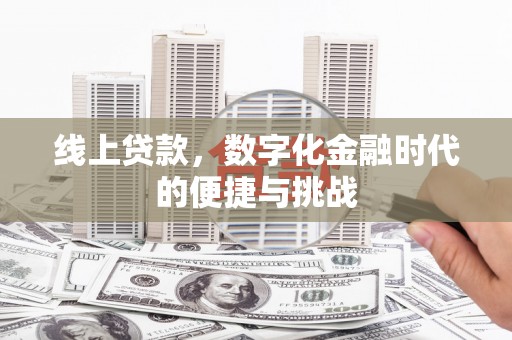 拉萨线上贷款，数字化金融时代的便捷与挑战