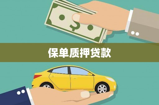 拉萨保单质押贷款