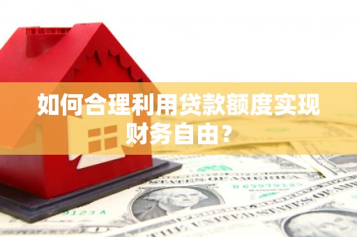 拉萨如何合理利用贷款额度实现财务自由？