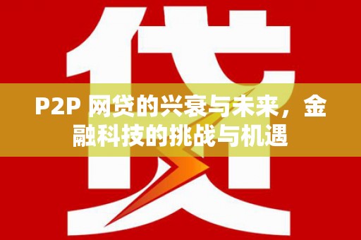 拉萨P2P 网贷的兴衰与未来，金融科技的挑战与机遇