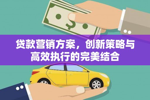 拉萨贷款营销方案，创新策略与高效执行的完美结合