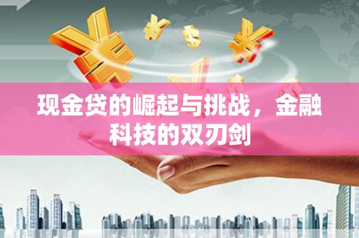 拉萨现金贷的崛起与挑战，金融科技的双刃剑