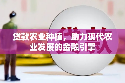 拉萨贷款农业种植，助力现代农业发展的金融引擎
