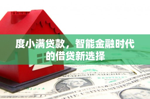 拉萨度小满贷款，智能金融时代的借贷新选择