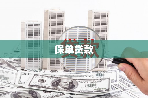 拉萨保单贷款