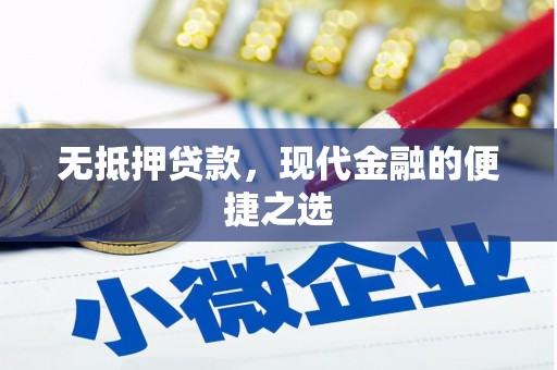 拉萨无抵押贷款，现代金融的便捷之选