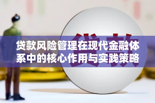 拉萨贷款风险管理在现代金融体系中的核心作用与实践策略