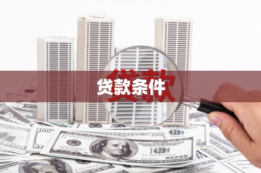 拉萨贷款条件
