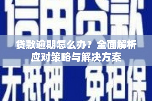拉萨贷款逾期怎么办？全面解析应对策略与解决方案