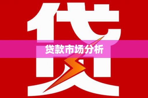拉萨贷款市场分析