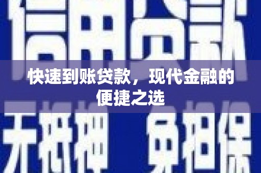 拉萨快速到账贷款，现代金融的便捷之选