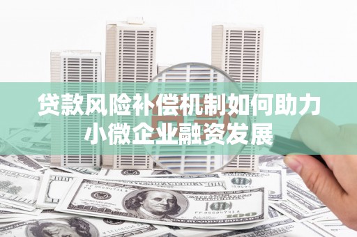 拉萨贷款风险补偿机制如何助力小微企业融资发展