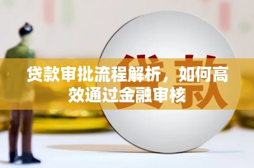 拉萨贷款审批流程解析，如何高效通过金融审核