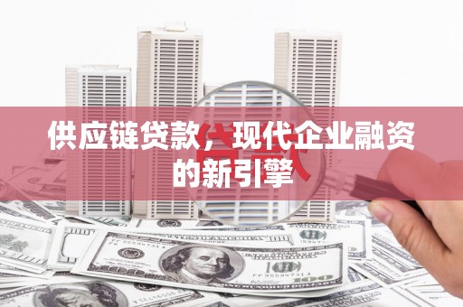 拉萨供应链贷款，现代企业融资的新引擎