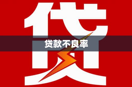 拉萨贷款不良率