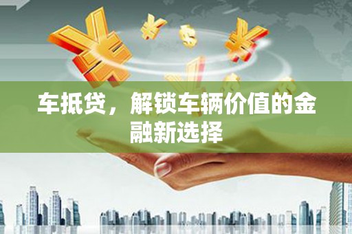 拉萨车抵贷，解锁车辆价值的金融新选择