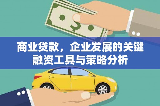 拉萨商业贷款，企业发展的关键融资工具与策略分析