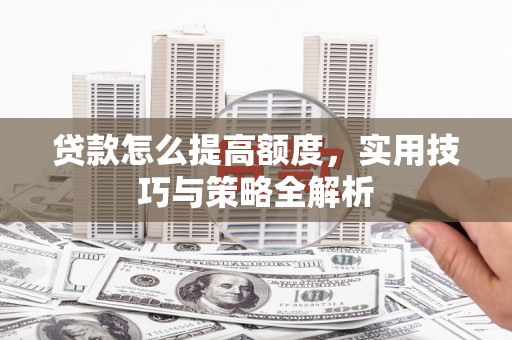 拉萨贷款怎么提高额度，实用技巧与策略全解析