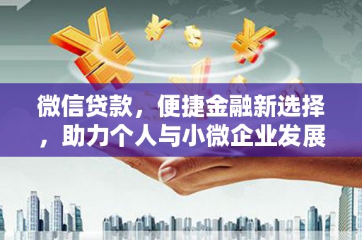 拉萨微信贷款，便捷金融新选择，助力个人与小微企业发展