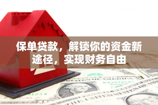 拉萨保单贷款，解锁你的资金新途径，实现财务自由